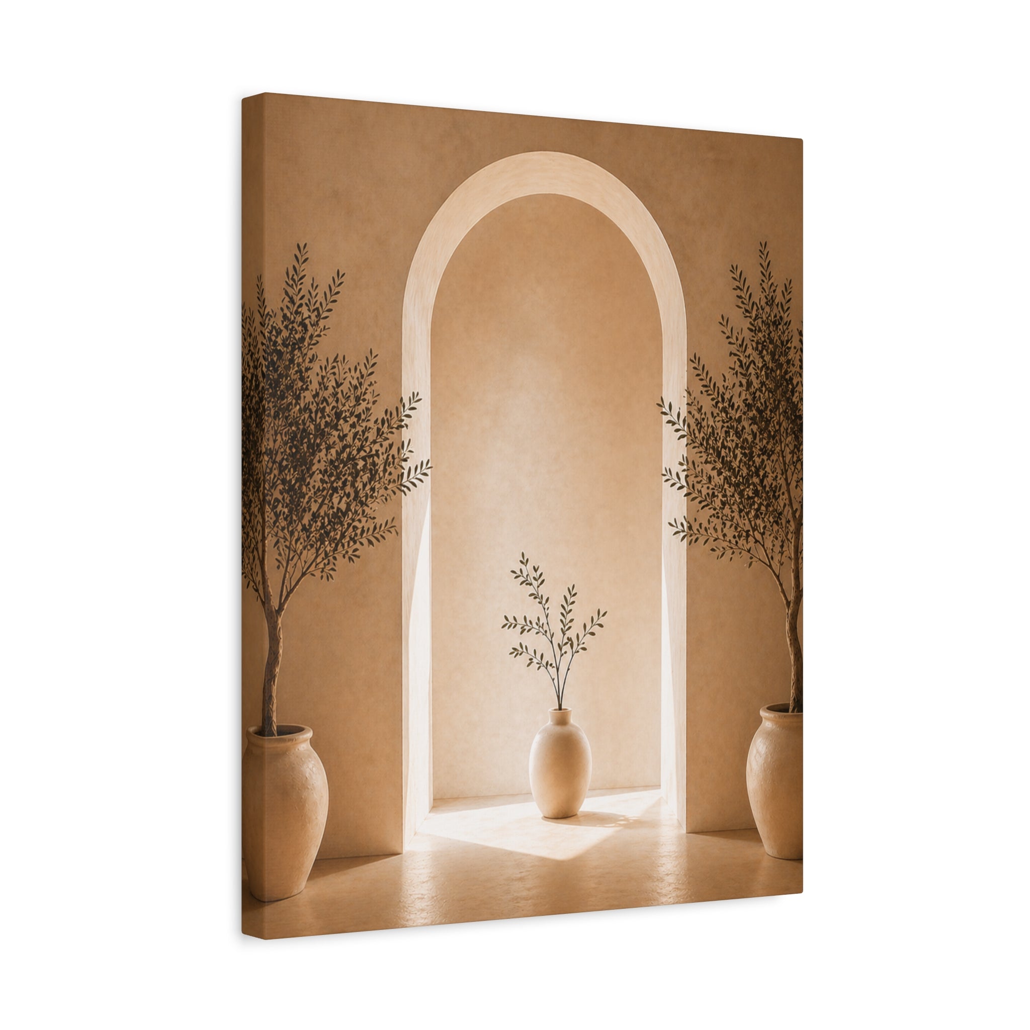 Mediterranean Olive Trees Canvas Wall Art